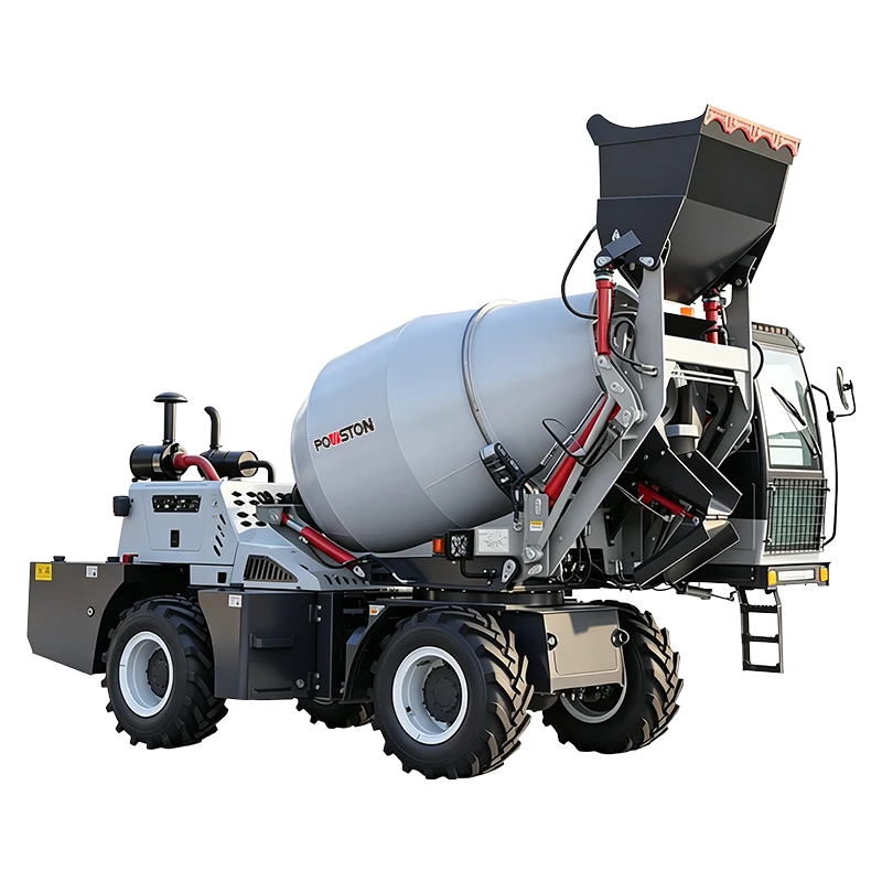 PC-4000 Self-loading Concrete Mixer